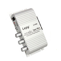 Lepy LP-808 LP808 Mini HiFi 2.1 Autoradio Stéréo MP3 MP4 Lecteur Radio FM Amplificateur Subwoofer Son Auto