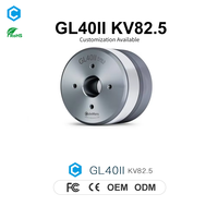Motor sin escobillas GL40 II con eje hueco de 12.5mm FOC IP para sistema de radar de drones