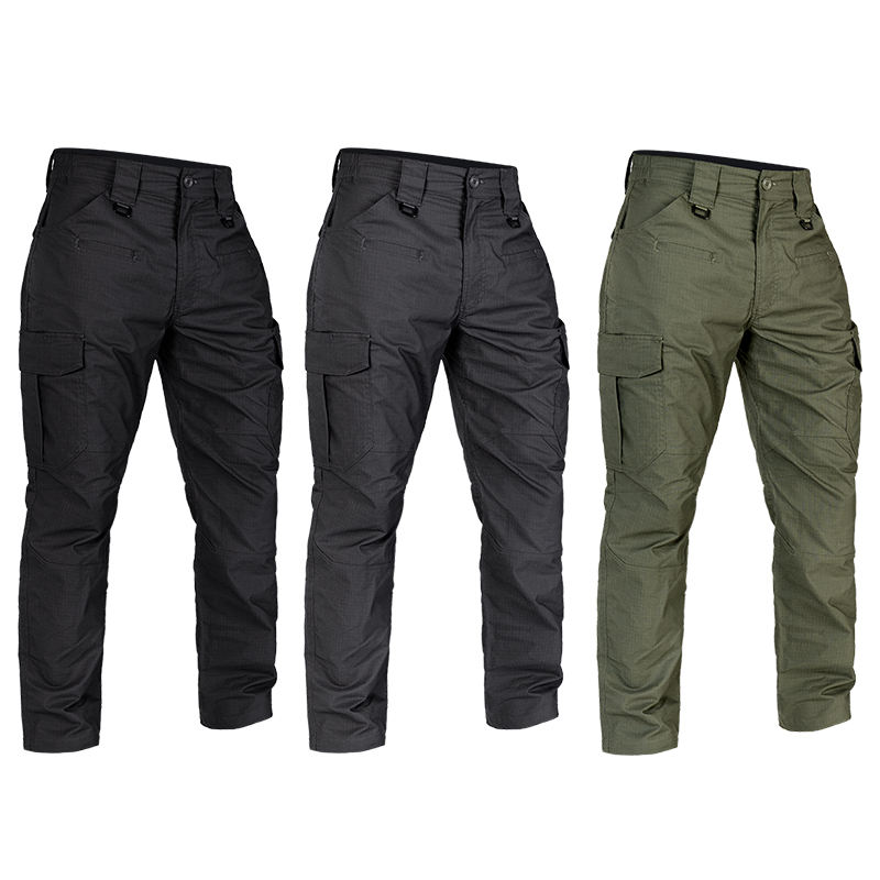 IDOGEAR BSR Pantalones tácticos Ranger Green Multi Pantalones Bolsillos Pantalones al aire libre Pantalones de carga urbanos para hombres