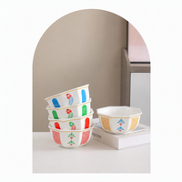 Bol en Porcelaine Céramique Blanc Style Arabe Moyen-Oriental pour Service de Table, Soupe, Salade et Aliments – Prix de Gros