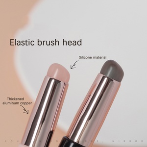 Pinceau à ongles Ombre, éponge dégradée, pinceau de peinture acrylique en silicone, outil de mélange pour manucure DIY et salon, pinceau dégradé pour nail art - Product Image 2