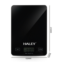Balance de cuisine numérique de haute précision pour la vente en gros, certifiée HALEY, pour les distributeurs mondiaux