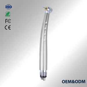 Manipolo Dentale ad Alta Velocità con E-generator Senza Ombra e 5 LED, Manipolo Dentale a 4 Fori per Strumenti Chirurgici Dentali Professionali - Product Image 1