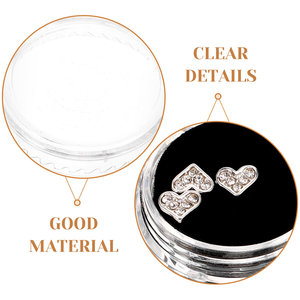 Kit de bijoux dentaires DIY en forme de cœur avec pierres précieuses, cristaux, perles et strass, breloques décoratives pour femmes et hommes, ornement léger et confortable - Product Image 4