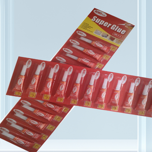 12 Tiras Largas de Pegamento Líquido 502 de Alta Resistencia para Pegar con Goma y Plástico - Product Image 6