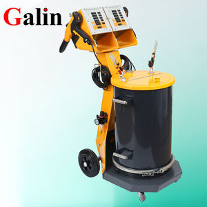 Máquina de Recubrimiento Electrostático en Polvo con Pistola Doble, Salida Estable para Taller Industrial, Certificación CE, Portátil, Pequeña, Modelo FLEX2-FD - Product Image 1