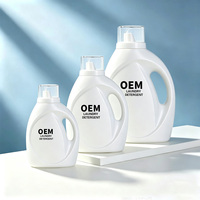 Aojie OEM 3L Liquide Détergent Lessive Écologique Jetable pour Vêtements 15-30% Ingrédients Parfum Jasmin Camélia Blanc 72H