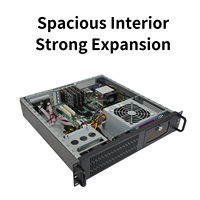 Ordinateur industriel en rack 2U, processeur I3 I5 I7 I9 12e/13e/14e génération, 4 ports LAN, 16 ports COM RS232, PCIe4.0, serveur industriel, PC routeur, Pfsense