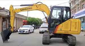 Mini excavatrice 9075F de chenille de 7.5Ton Liugong avec le mini excavateur de moteur de Yanmar - Product Image 4