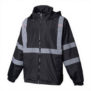 เสื้อกั๊กนิรภัยสไตล์วินเทจสำหรับผู้ชายและผู้หญิง  แบบสตรีทแฟชั่น  มาตรฐาน ANSI Class 1  กันน้ำ  ผลิตจากโพลีเอสเตอร์  รับสกรีนโลโก้  ชุดทำงานสำหรับงานหนัก - Product Image 1