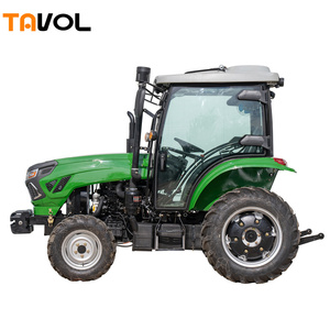 Venta al por mayor de fábrica en China: Mini tractor agrícola de 60HP con tracción 4x4, motor y caja de cambios para agricultura, disponible para la venta. - Product Image 1