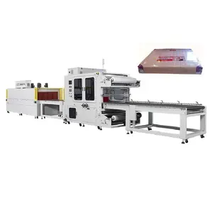 Automatic Doubles side sealing shrink packaging machine Complete Automatic Side Seal Shrink Wrapping System