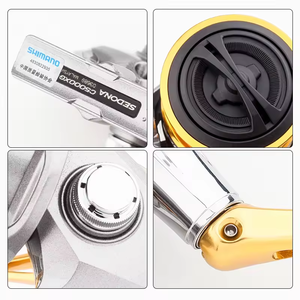 รอกตกปลาแบบสปินนิ่งน้ำเค็ม SHIMA <span class=keywords><strong>SEDONA</strong></span> แท้ 100% รุ่น High Speed Ratio C2000HGS 2500HG C3000HG 4000XG C5000XG - Product Image 5