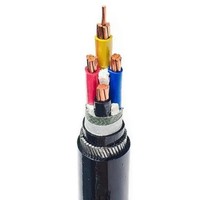Câble en cuivre XLPE U-1000 R2V/Xv/RV Rvfv 4X25mm2 4X35mm2 4X70mm2 4X95mm2 0.6/1kV CN