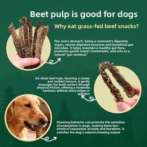 Direct Factory <strong>Dog</strong> Treats Air-dried Beef <strong>Tripe</strong> Pet-safe Chew <strong>Sticks</strong> Meat-jerky Strips Nutritious Chews Training Dental Care - Product Image 4