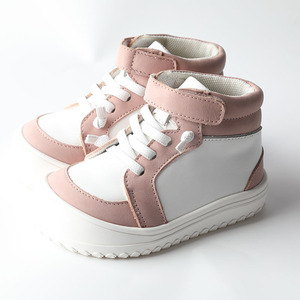 BBL Botines ecológicos para niños Niñas Forro de cuero genuino Cierre de cordones Moda Otoño Invierno - Product Image 1