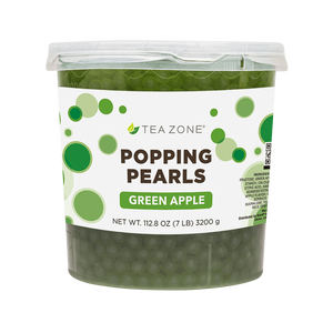 Ingrédients pour Bubble Tea en gros du fabricant : Perles éclatantes de pomme verte de qualité supérieure pour Bubble Tea - Product Image 1