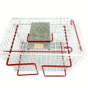 Cage de transport et de confinement polyvalente pour animaux de compagnie (TNR) – Boîte de transfert pour chats, chiens et petits animaux – Portable, légère, en acier, pour injections - Product Image 3
