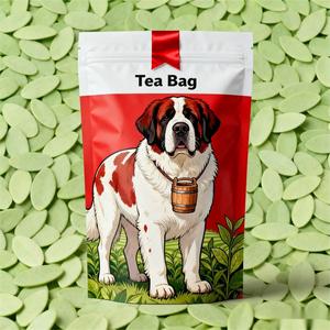 Tùy chỉnh màu Zip khóa nhựa vàng kim loại Mylar đứng lên túi nhôm lá Ziplock bao bì túi cho Kẹo Trà - Product Image 1