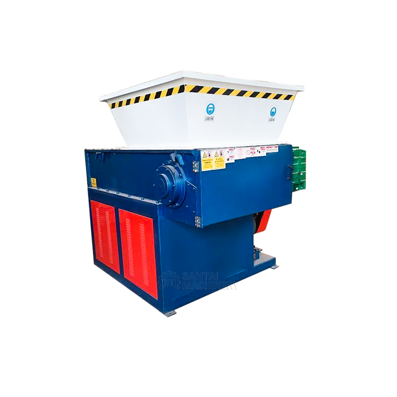 Single Shaft Shredder Domestic Waste Solid