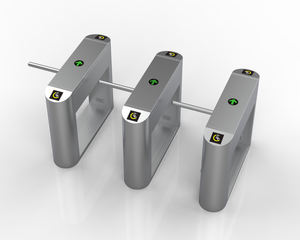 Tourniquet extérieur à trois rouleaux importé en acier inoxydable 304 avec contrôle d'accès par carte RFID pour le contrôle d'accès - Product Image 2