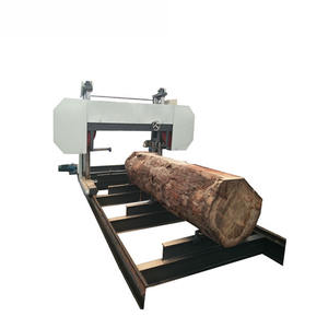 하이 퀄리티 대형 수평 밴드 톱 제재소 목재 절단 기계 - Product Image 5