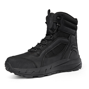 Scarpe Tattiche Leggere <span class=keywords><strong>da</strong></span> Uomo 2026, Taglie Grandi, per Pratica sul Campo, Antiscivolo, Altezza Caviglia, Suola in Gomma - Product Image 2