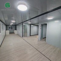 Maison préfabriquée en conteneur extensible de 40 pieds, maison modulaire préfabriquée, magasin préfabriqué pour magasin préfabriqué personnalisé