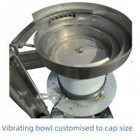 Bouteille de vin/liqueur Ropp couvercle en aluminium Stelvin vis Ropp capsuleuse Machine de capsulage automatique