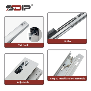 Cajón de Mueble de Cocina de Alta Calidad, Totalmente Extensible, con <span class=keywords><strong>Cierre</strong></span> <span class=keywords><strong>Suave</strong></span>, Deslizante, de Metal - Product Image 6