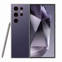 Smartphone débloqué 5G LTE CDMA Original S24 Ultra 16 Go + 1 To Écran LCD HD 7,3 pouces Caméra frontale 5 MP Octa Core Android 12 Prise en charge du français