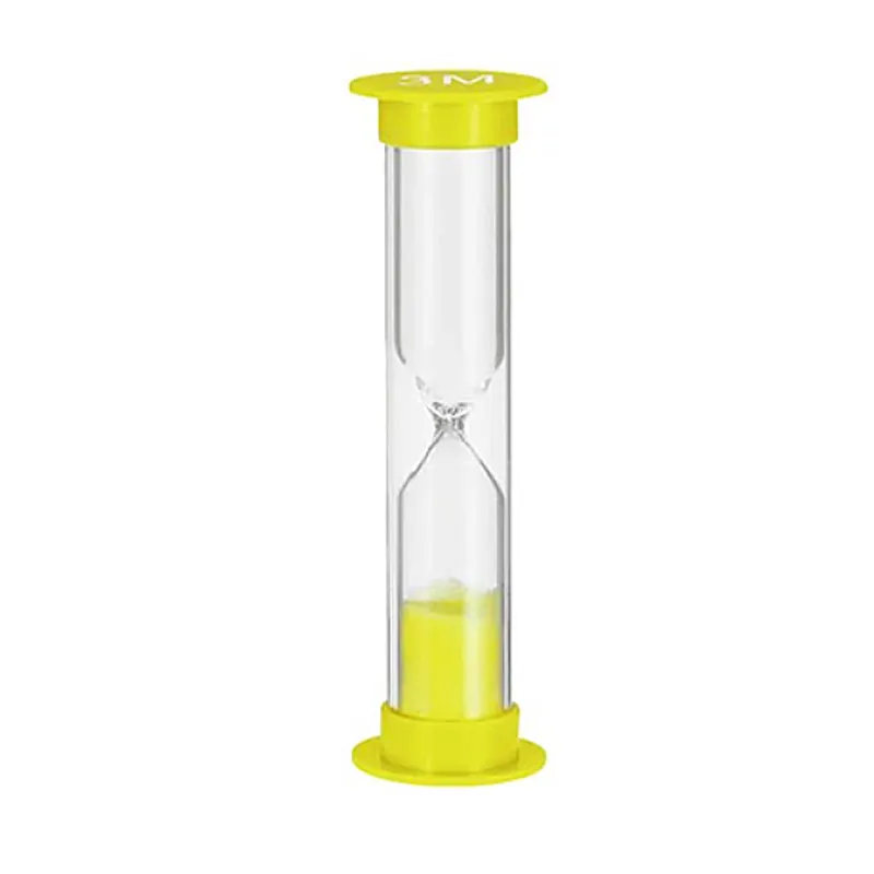 Plastik eine Minute Spiel 30 Sekunden 1 2 3 4 5 Minuten Sand Timer Kinder Sanduhr lila Brettspiel Timer Uhr zum Bürsten