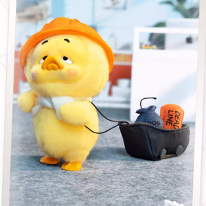 Véritable Upsetduck V1 Upsetduck Duck Generation Work Very Annoying Duck Series Soft Doll Plush Hand Blind Box - Product Image 1