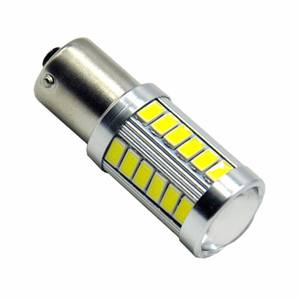 หลอดไฟ LED สัญญาณ Ba15s 1156 รุ่นใหม่ 12V 5730 33SMD สีแดง ขาว เหลือง สำหรับรถยนต์ ไฟถอย ไฟเบรก และอื่นๆ อุปกรณ์เสริมไฟรถยนต์ - Product Image 4