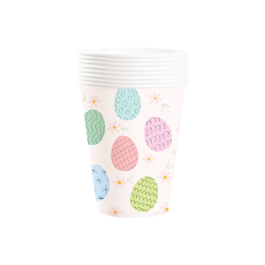 Juego de Vajilla para Fiesta de Pascua Damai, Platos de Papel de 7 y 9 Pulgadas, Vasos, Servilletas, Utensilios, para 8 Personas, Artículos de Decoración - Product Image 5