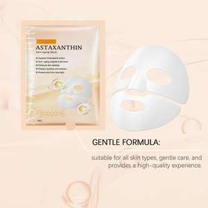 Masque anti-âge à l'astaxanthine, nourrit en profondeur, atténue les rides, stimule le collagène pour les peaux matures, nuit, 1 pièce - Product Image 4