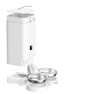 Comedero Automático de Acero Inoxidable Jingwang para Mascotas, Gatos y <span class=keywords><strong>Perros</strong></span>, Alimentación Temporizada y Cuantitativa, Tazones Triples/Dobles, Monitoreo Visual - Product Image 1