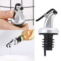 Bouchon de bouteille d'huile Bouchon de verrouillage Joint étanche Buse en caoutchouc de qualité alimentaire Pulvérisateur Distributeur d'alcool Verseur de vin Outil de barre de cuisine