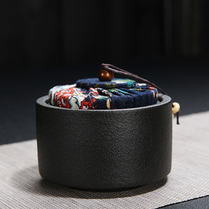 กล่องใส่เมล็ดกาแฟเครื่องปั้นดินเผาญี่ปุ่นโลโก้ที่กำหนดเอง - Product Image 4