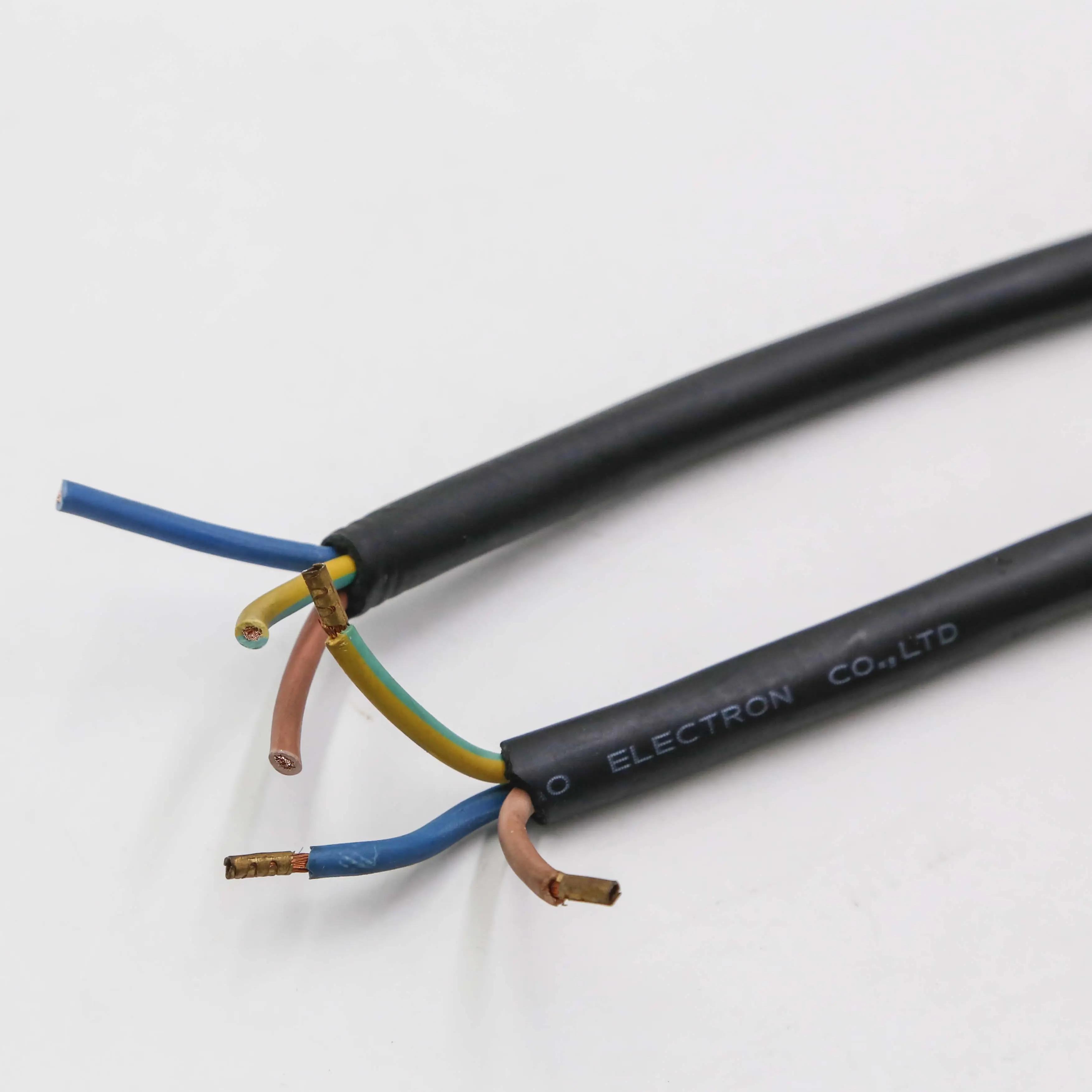 Kauçuk yalıtımlı ve kılıflı düz esnek kablolar H05RNH2-F 300/500V