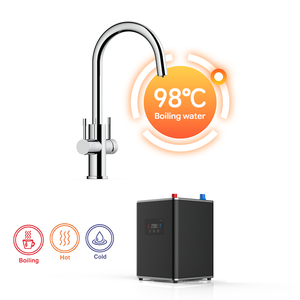 Rubinetto da Cucina in Acciaio Inox con Sistema di Filtrazione dell'Acqua a 5 Vie, Purificatore d'Acqua Calda e Fredda - Product Image 2
