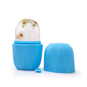 مكعبات ثلجية قابلة لإعادة الاستخدام للوجه أدوات تدليك العناية بالبشرة من السيليكون أداة تجميد للوجه لتجميد الوجه والعين - Product Image 4