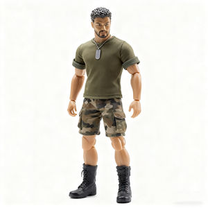 Statuetta Personalizzata 3D di Boxer, Giocattolo d'Azione Pugilato, Design OEM, Figura d'Azione di Boxe, Statuetta in Plastica e Vinile Anime - Product Image 3