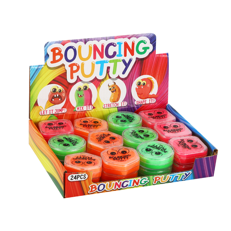 Новые поступления популярный пушистый клей шпатлевка прыгающий набор маленькая мягкая игрушка