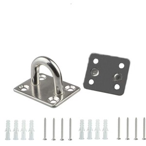 Anneau de levage en acier inoxydable Yonggao 304, plaque carrée, quincaillerie marine, fixation pour bateau - Product Image 5