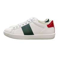 Chaussures de marche en cuir véritable blanc pour hommes et femmes, style designer, chaussures de sport plates, chaussures décontractées, baskets classiques à la mode