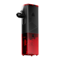 Pompe de filtration d'aquarium multifonctionnelle électrique 6W en plastique, super silencieuse et écologique, avec moteur et emballage en boîte, fabriquée en Chine