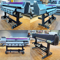 Máquina Impresora Plotter de Impresión Digital de Alta Precisión para Sublimación en Rollo y Calcomanías UV de Inyección de Tinta Gran Formato para Rotulación de Vinilo para Autos