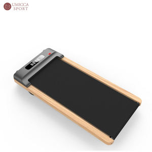 Nieuw Binnen Max Zwart Houten Aangepaste Logo Loopband Elektrische Home Office Jogging/Walking Pad Voor Gebruikers Tot 120Kg Led Scherm - Product Image 5