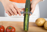 Éplucheur intelligent en acier inoxydable pour fruits et légumes, gadget de cuisine
